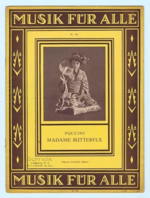 Imagen del vendedor de Musik fr alle, Heft Nr. 108, Madame Butterfly a la venta por Werbeservice & Notensatz Steffen Fischer