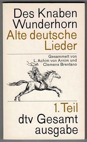 Seller image for Des Knaben Wunderhorn - Alte deutsche Lieder - Gesamtausgabe in 3 Bnden for sale by Werbeservice & Notensatz Steffen Fischer