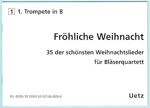 Bild des Verkufers fr Frhliche Weihnacht - 1. Trompete in B zum Verkauf von Werbeservice & Notensatz Steffen Fischer