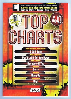 Imagen del vendedor de Top Charts 40 (+CD) a la venta por Werbeservice & Notensatz Steffen Fischer