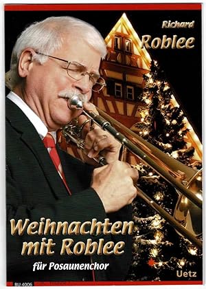 Bild des Verkufers fr Weihnachten mit Roblee, Posaune 1 in C zum Verkauf von Werbeservice & Notensatz Steffen Fischer