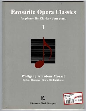 Image du vendeur pour Fovourite Opera Classics, Band 1 - fr Klavier mit berlegtem deutschen Text mis en vente par Werbeservice & Notensatz Steffen Fischer