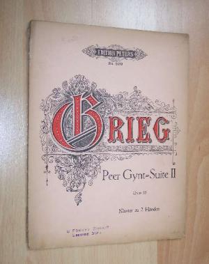 Seller image for Peer Gynt-Suite 2, Opus 55 fr Klavier zu 2 Hnden for sale by Werbeservice & Notensatz Steffen Fischer