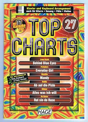 Imagen del vendedor de Top Charts 27 (+CD) a la venta por Werbeservice & Notensatz Steffen Fischer