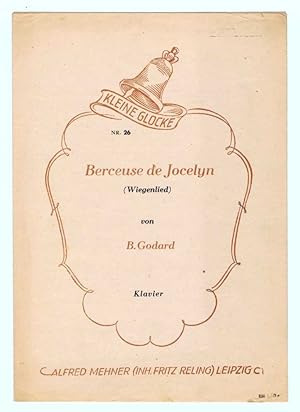 Imagen del vendedor de Berceuse de Jocelyn (Wiegenlied) a la venta por Werbeservice & Notensatz Steffen Fischer