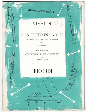 Image du vendeur pour Concerto in La Minore per Ottavino, Archi e Cembalo mis en vente par Werbeservice & Notensatz Steffen Fischer