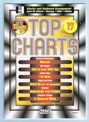 Imagen del vendedor de Top Charts 17 (+CD) a la venta por Werbeservice & Notensatz Steffen Fischer
