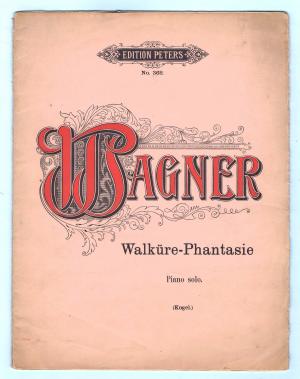 Bild des Verkufers fr Walkre-Phantasie, Wagner zum Verkauf von Werbeservice & Notensatz Steffen Fischer