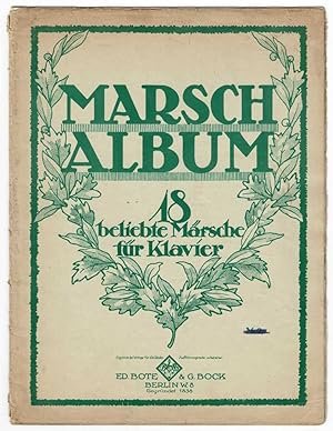 Seller image for Marsch-Album, 18 beliebte Mrsche fr Klavier for sale by Werbeservice & Notensatz Steffen Fischer