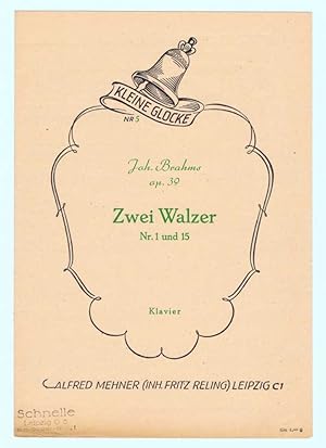 Seller image for Zwei Walzer Nr. 2 und 15 for sale by Werbeservice & Notensatz Steffen Fischer