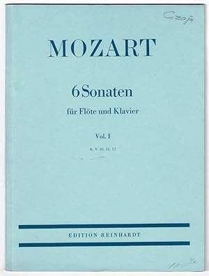 Seller image for 6 Sonaten fr Flte und Klavier, Band 1 (KV10-12) for sale by Werbeservice & Notensatz Steffen Fischer