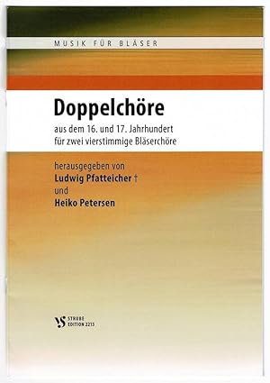 Bild des Verkufers fr Doppelchre - Set bestehend aus je 1 x Partitur, Chor 1, Chor 2 zum Verkauf von Werbeservice & Notensatz Steffen Fischer