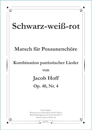 Bild des Verkufers fr Schwarz-wei-rot zum Verkauf von Werbeservice & Notensatz Steffen Fischer