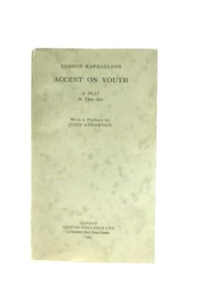 Imagen del vendedor de Accent on Youth a la venta por World of Rare Books