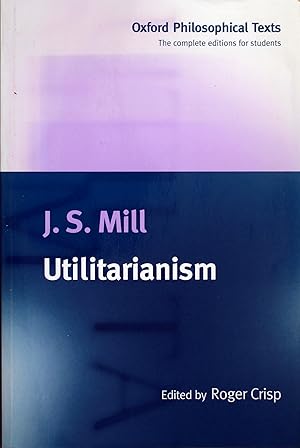 Imagen del vendedor de J.S. Mill: Utilitarianism a la venta por Chesil Books