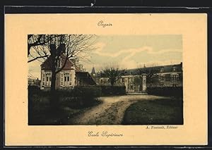 Carte postale Onzain, Ecole Supérieure