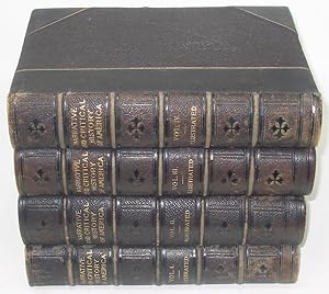 Narrative and Critical History of America (Volumes 1-4) [1889 Edition]