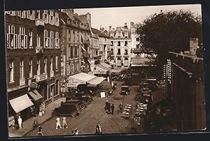 Carte postale Saint-Malo, Place Chateaubriand