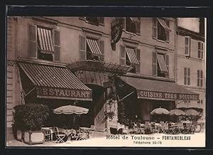 Carte postale Fontainebleau, Hotel de Toulouse