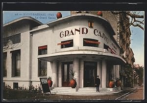 Carte postale Saint-Raphael, Le Grand Casino