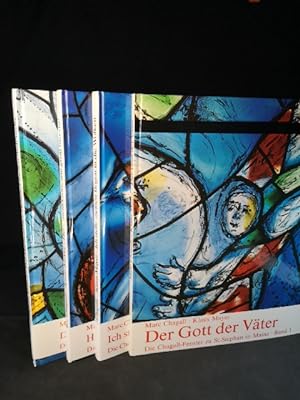 Image du vendeur pour Die Chagall-Fenster zu Sankt Stephan in Mainz Komplett. Alle 4 Bnde im Originalschuber mis en vente par ANTIQUARIAT Franke BRUDDENBOOKS