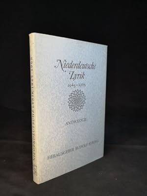 Bild des Verkufers fr Niederdeutsche Lyrik 1945 - 1968. Anthologie. zum Verkauf von ANTIQUARIAT Franke BRUDDENBOOKS