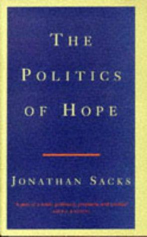 Bild des Verkufers fr The Politics of Hope zum Verkauf von WeBuyBooks
