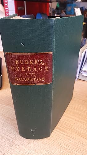 Bild des Verkufers fr A General and Heraldic dictionary of the Peerage and Baronetage of the British Empire : exhibiting, under strict alphabetical arrangement, the present state of those exalted personage, with their armorial bearings, mottoes, etc. zum Verkauf von LBL Books