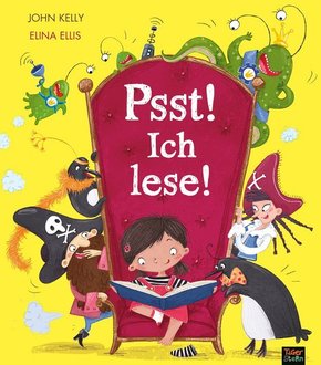 Psst! Ich lese!