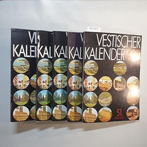 Vestischer Kalender. Konvolut 1990 bis 1999 (10 BÜCHER/ 61. Jahrgang bis 70. Jahrgang)