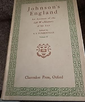 Image du vendeur pour Johnson's England Volume 2 mis en vente par Frabjoy Books