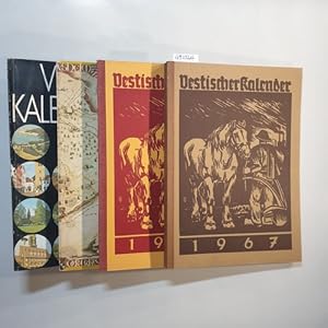 Vestischer Kalender. Konvolut 1967 bis 1979 (4 BÜCHER/ 39. Jahrgang bis 50. Jahrgang)