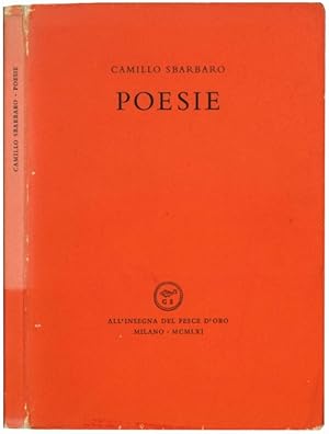 Immagine del venditore per Poesie. venduto da Libreria Alberto Govi di F. Govi Sas