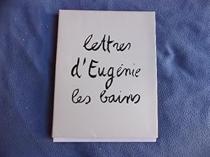Imagen del vendedor de Lettres d'Eugnie les bains a la venta por arobase livres