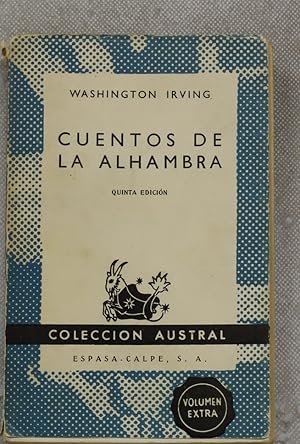 Imagen del vendedor de Cuentos de la Alhambra a la venta por Librera Alonso Quijano