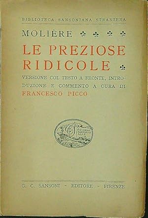 Seller image for Le preziose ridicole for sale by Librodifaccia