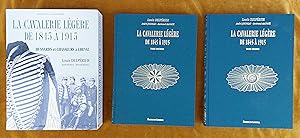 Bild des Verkufers fr La Cavalerie lgre de 1845  1915. Hussards et Chasseurs  Cheval. Tome premier (-second). zum Verkauf von LIBRAIRIE ANCIENNE Sverine HERVELIN