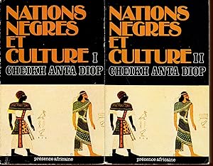 Seller image for Nations negres et culture tome 1 et 2 for sale by Bouquinerie Le Fouineur