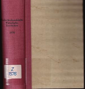 Tschechoslowakische Wirtschaftsrundschau Jahr 1976 Nr. 1 - 8 (1 Band)