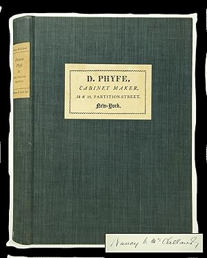 Duncan Phyfe and The English Regency 1795-1830 (SIGNED BY AUTHOR)