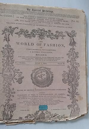 The World of Fashion and Continental Feuilletons, A Monthly Magazine No. CXXIII June 1st 1834