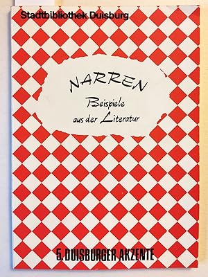 Narren. Beispiele aus der Literatur, hrsg. zu den 5. Duisburger Akzente.