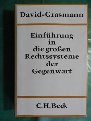 Einführung in die großen Rechtssysteme der Gegenwart - Rechtsvergleichung