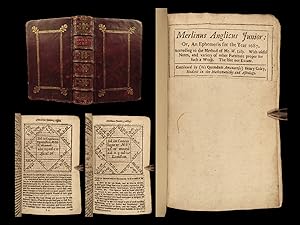 Image du vendeur pour Merlinus Anglicus junior, or, An ephemeris for the year 1687 mis en vente par Schilb Antiquarian