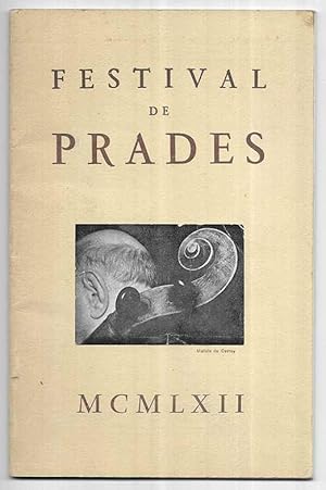 Seller image for Festival de Prades MCMLXII for sale by LLEIXIULLIBRES