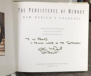 Seller image for The Persistence of Memory: New Mexico's Churches - McDowell, Steve; Brewer, Bob for sale by Big Star Books