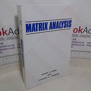 Immagine del venditore per Matrix Analysis venduto da BookAddiction (ibooknet member)