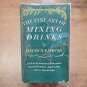 Imagen del vendedor de The Fine Art of Mixing Drinks a la venta por Pulpfiction Books