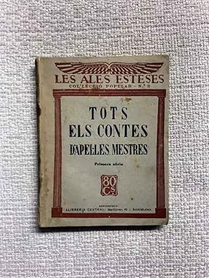 Imagen del vendedor de Tots els contes d'Apelles Mestres. Primera srie a la venta por Campbell Llibres