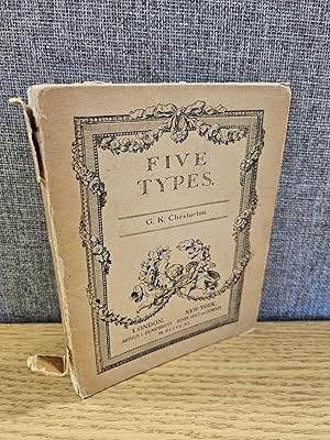 Seller image for Five Types a Book of Essays signed by Elizabeth Coatsworth for sale by HGG Books